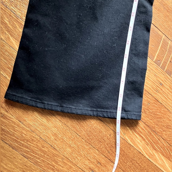 High-waisted long black Frame Denim flare jeans - Picture 6 of 10